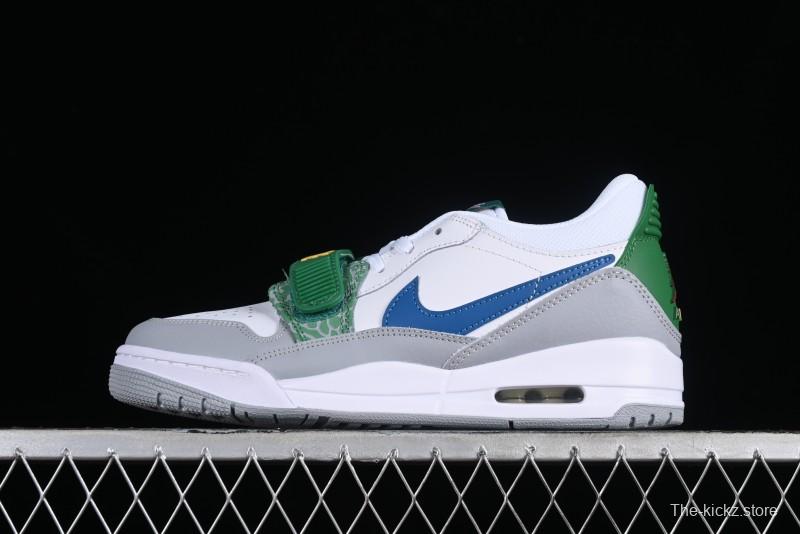 Nike Air Jordan Legacy AJ312 Low Strap Triple Fusion Sneakers - CD9054-140