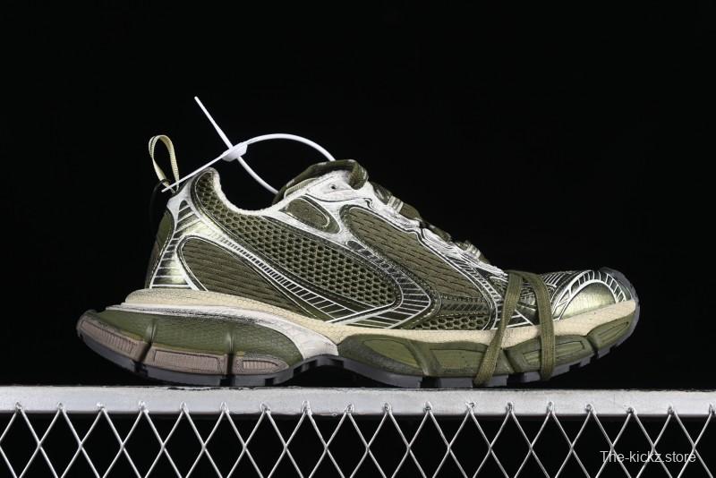 Balenciaga Phantom Sneaker 10th Generation Trend Running Shoes with Transparent Heel Strap - W3XL67019