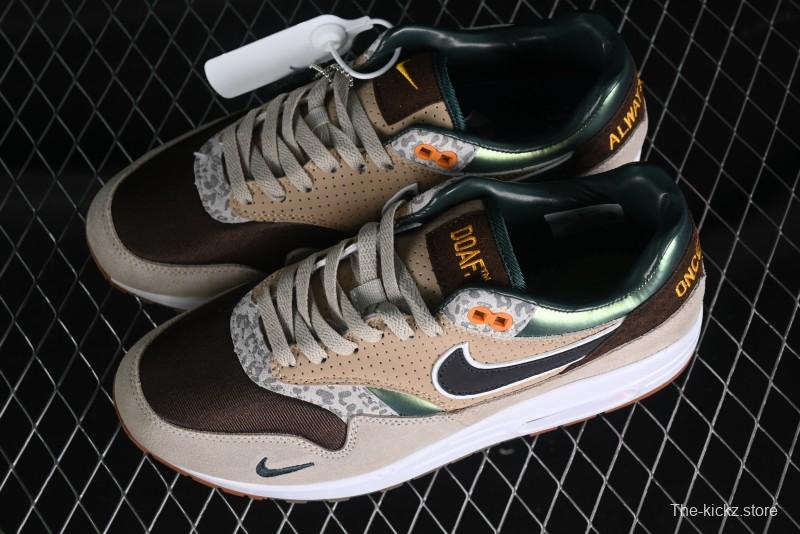 Nike Air Max 1 Retro Running Shoes with Half-Sole Air Cushion - HQ2640-200