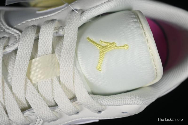 Nike Air Jordan 1 Low AJ1 Lemon Yellow Low-Top Casual Sneakers - FV8486-181