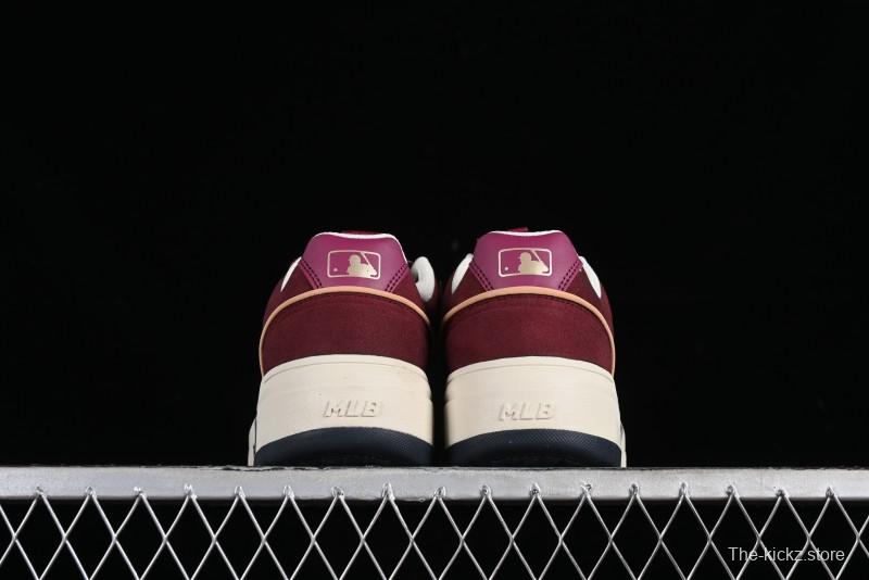 MLB Chunky Liner Basic New York Yankees Thick Platform Casual Sneakers with 6cm Height Increase - 3ASXCLS3N43WIS