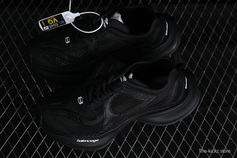 Balenciaga Circuit Lightweight Distressed Print Round Toe Fashion Casual Shoes - WFLGY1000