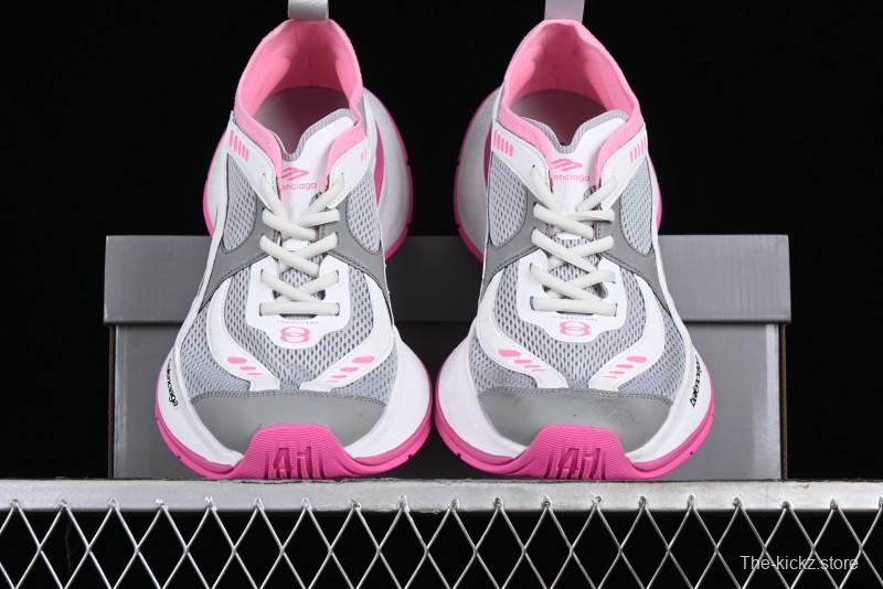 Balenciaga Circuit Lightweight Distressed Print Round-Toe Fashion Casual Shoes - WFLGY1950