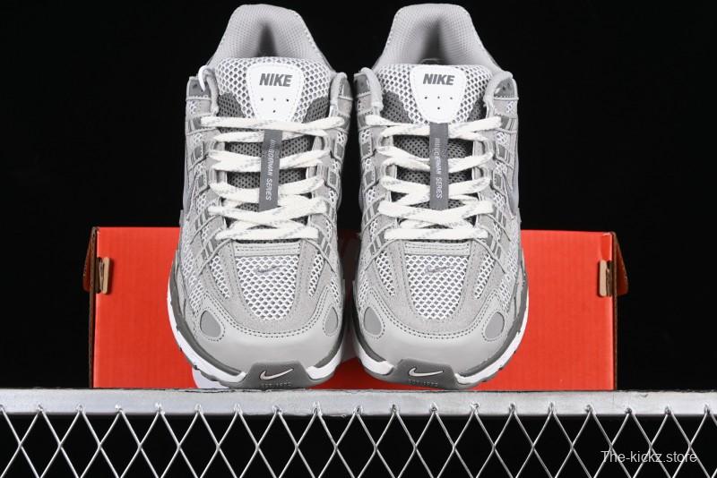 Nike P-6000 Retro Casual Dad Shoes with Layered Design and Ultra-Lightweight - FN6837-012