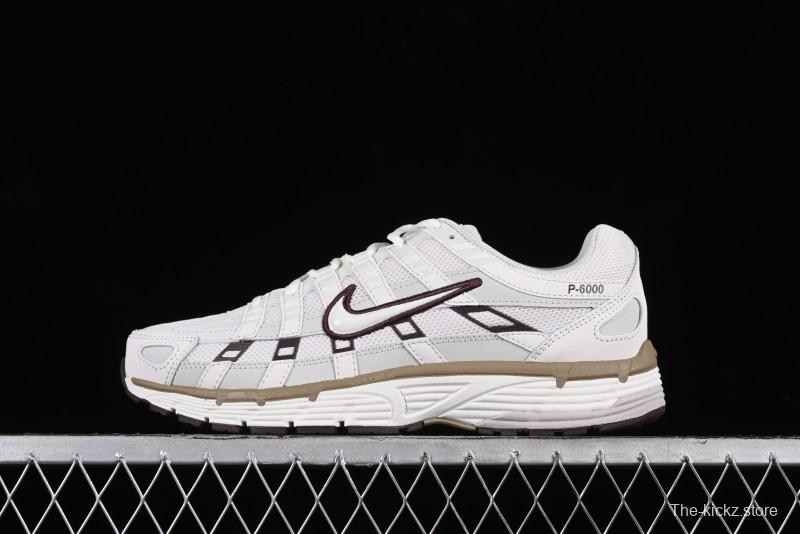 Nike P-6000 Retro Casual Sneakers with Lightweight Design and Vintage Style - HF0728-201
