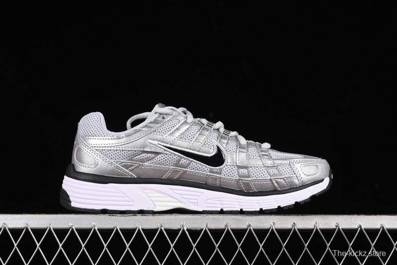 Nike P-6000 Retro Casual Sneakers Dad Shoes with Layered Design - FD9876-101