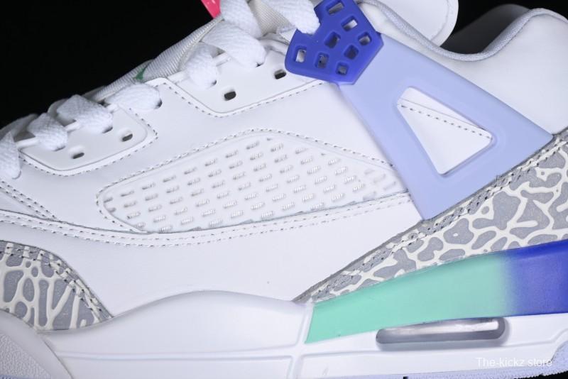 Nike Jordan Spizike Low AJ Hybrid Sneakers with Rainbow Colorway - HF5758-151