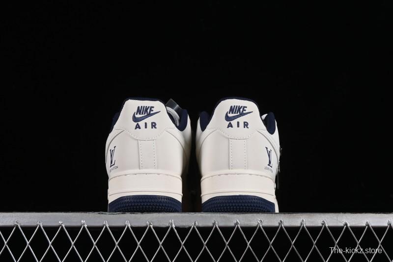 Nike Air Force 1 '07 Low LV Collaboration - Off White Double Swoosh Casual Sneakers - XZ6188-002