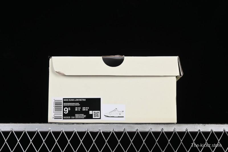 Nike SB Dunk Low LV Collaboration - Beige Green Luxury Custom Low-Top Casual Sneakers - XX2025-318