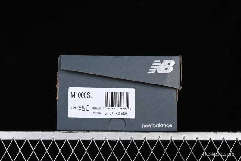New Balance 1000 Series Retro Dad Style Low-Top Casual Running Shoes - M1000SL