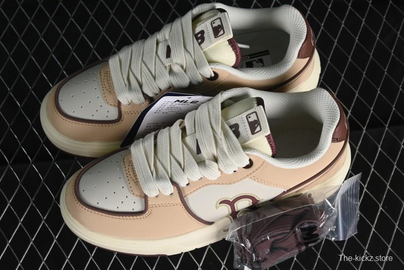 MLB Chunky Liner Basic New York Yankees Thick Sole Casual Sneakers with 6cm Height Increase - 3ASXCA12N43BGS