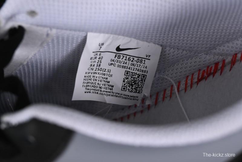 Nike Air Force 1 '07 Low Casual Sneakers in Black, White, and Gray - FB7162-081