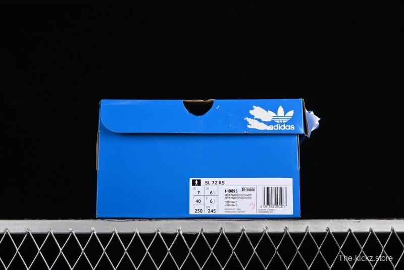 Adidas Originals SL 72 RS Retro Running Shoes with Ecotex Tongue and EVA Midsole - IH0896