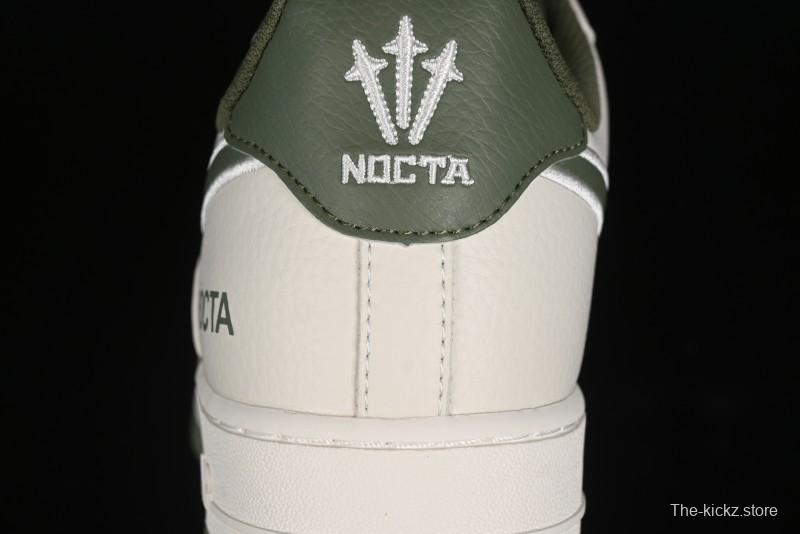 Nike Nocta x Nike Air Force 1 '07 Low Casual Sneakers in Beige Green - NO0224-027