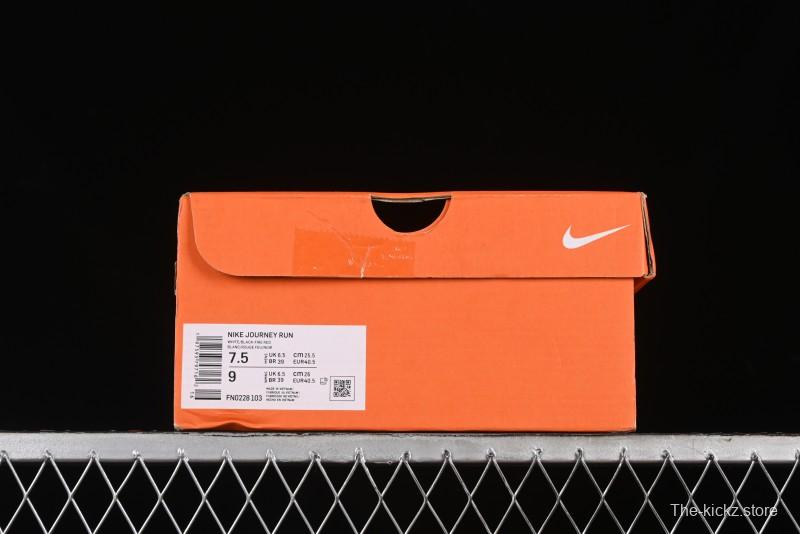 Nike Journey Run 2024 Low-Top Casual Running Shoes with Shock Absorption Anti-Slip and Wear-Resistant Design - FN0228-103