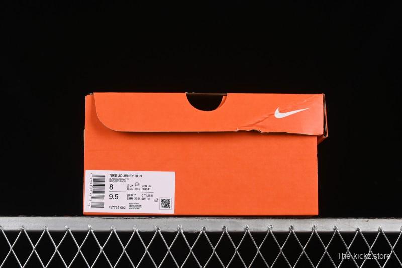 Nike Journey Run 2024 Low-Top Casual Running Shoes with Shock Absorption Anti-Slip and Wear-Resistant Design - FJ7765-002
