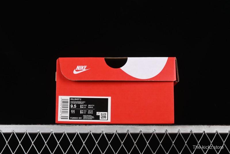 Nike Killshot 2 Retro Comfortable Non-Slip Low-Top Sneakers - FQ8903-001