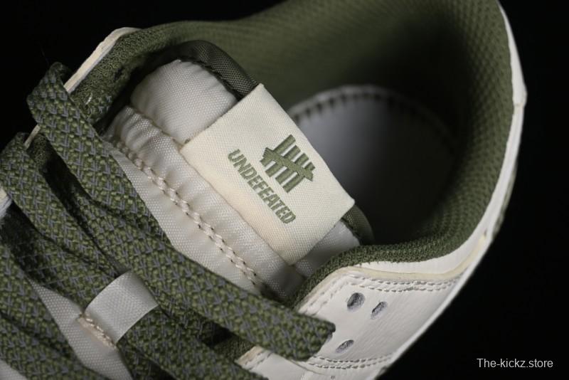 Nike SB Dunk Low UN Collaboration - Letter Green Anniversary High-End Custom Low-Top Casual Skate Shoes - BB2699-211