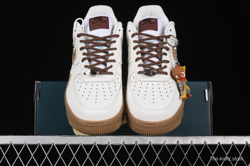 Nike Air Force 1 '07 Low "Open Cirrus" Black Myth Wukong Theme Casual Sneakers - FV3700-211