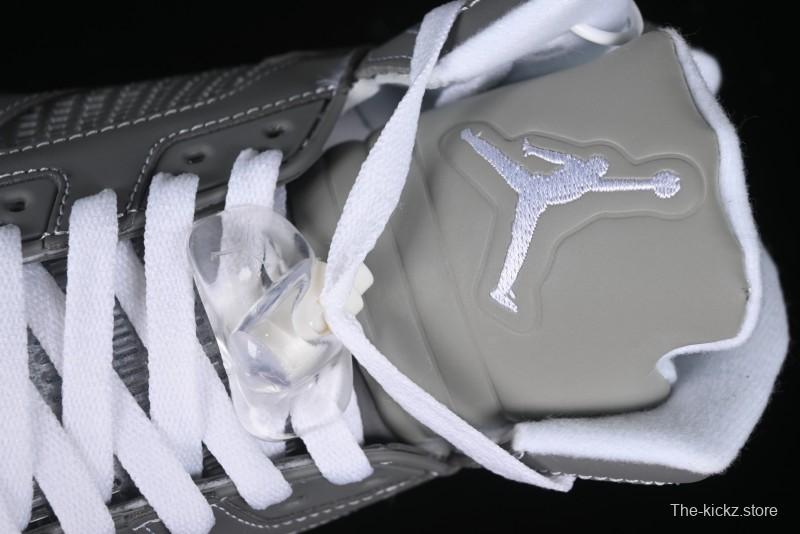Nike Air Jordan 5 Retro Basketball Shoes with Grey Wolf Colorway - 136027-005