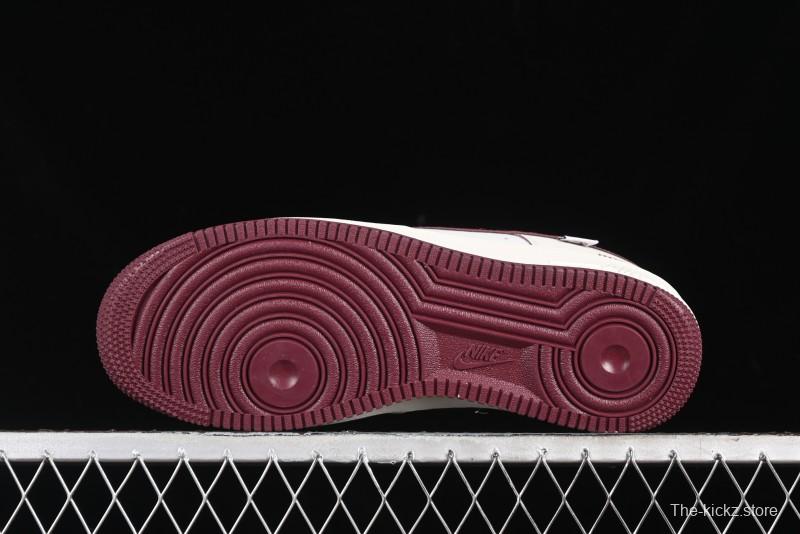 Nike Air Force 1'07 Low "Deadpool" Marvel Series Deadpool Casual Sneakers - FB1839-512