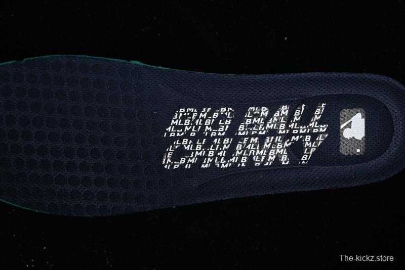 New York Yankees MLB Bigball Chunky Window Velvet Monogram Thick Sole Casual Running Shoes - 3ASHWVM4650NYS