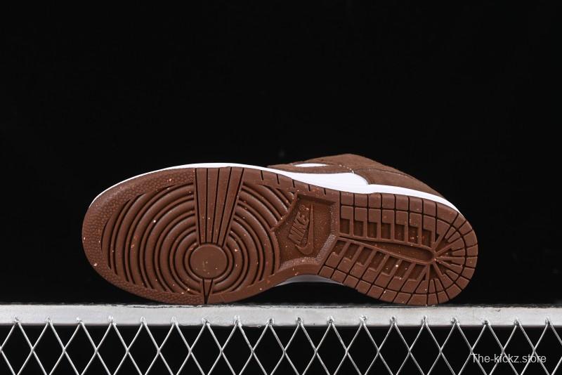 Nike SB Dunk Low "Flax Suede" SB Low-Top Casual Skate Shoes - HJ7673-001