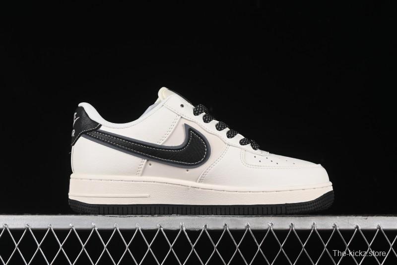 Nike Air Force 1 '07 Low Supreme Collaboration - White Black - XZ3368-001