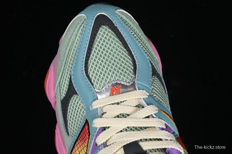 New Balance Joe Freshgoods x New Balance 9060 Retro Casual Running Sneakers with ABZORB Cushioning - U9060WRB