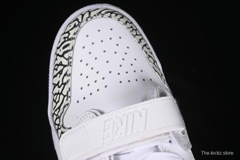 Nike Air Jordan Legacy 312 Low Sneakers with Velcro Strap and Triple Design - FQ7827-106