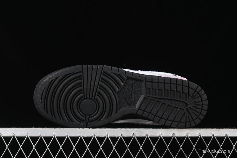 Nike Dunk Low Panda Prank Qixi Special Edition Low-Top Casual Sneakers - DD1391-100