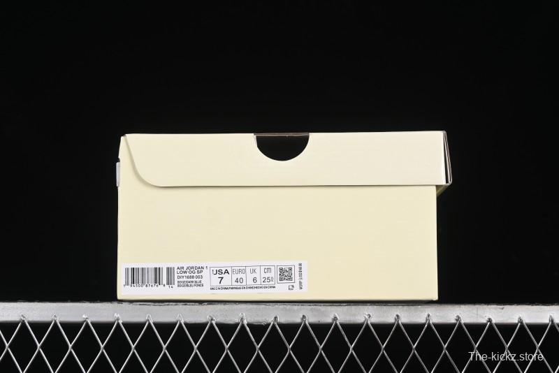 Nike Travis Scott x Fragment Design x Air Jordan 1 Low OG SP AJ1 - DIY1688-0