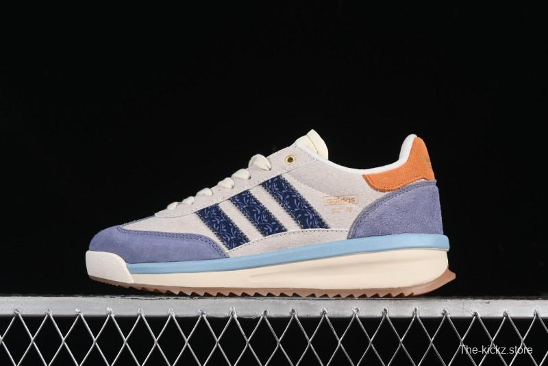 Adidas Originals SL 72 Retro Running Shoes with Ecotex Tongue and EVA Midsole - JQ0957