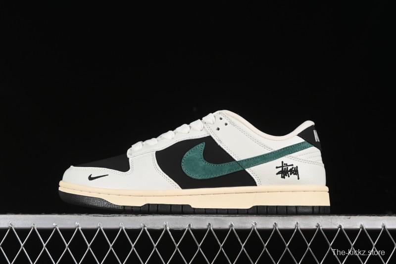 Nike SB Dunk Low Stussy Anniversary Custom Low-Top Casual Skate Shoes - XB3802-352