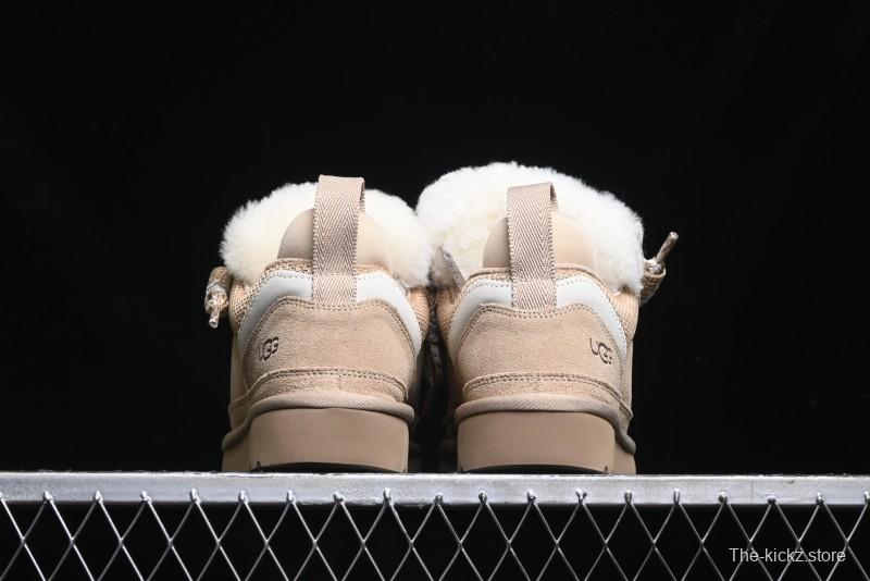 UGG Classic Ultra Mini Mel Two-Tone Lace-Up Low-Top Casual Shoes - 1144032