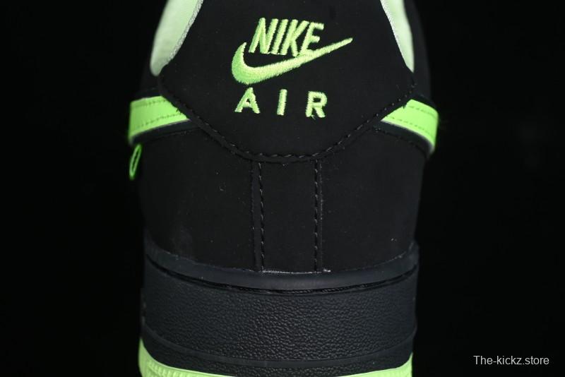 Nike Air Force 1 '07 Low Supreme Collaboration - Night Glow Low-Top Casual Sneakers - DF0188-009