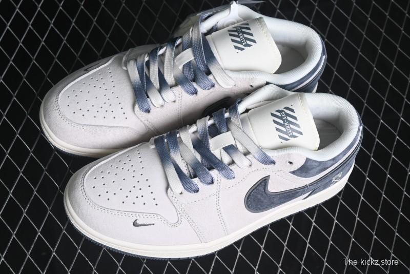 Nike Air Jordan 1 Low OF Collaboration Custom High-End Retro Basketball Shoes - DM9188-002