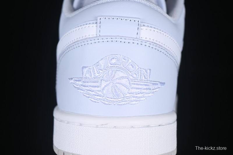 Nike Air Jordan 1 Low Casual Sneakers in Light Blue - FV8486-400