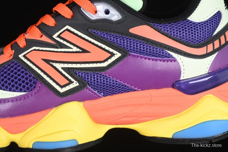 New Balance 9060 Retro Casual Running Sneakers with ABZORB Cushioning Technology - U9060NBX