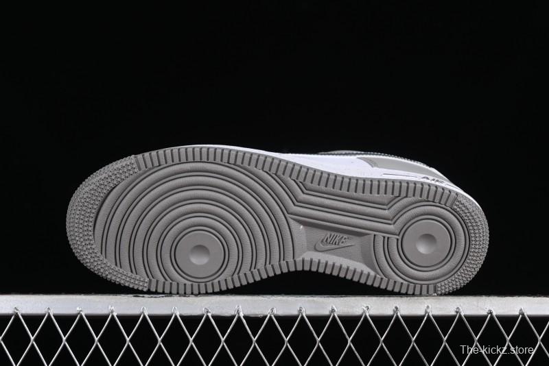 Nike Air Force 1'07 Low Grey Silver Splatter Casual Sneakers - MK5639-889