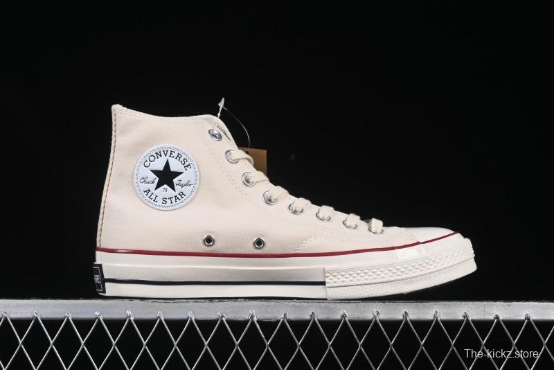 A Ma Maniere x Nike x Converse Chuck 70 High Top Sneakers with Leather and Velvet Swoosh Logo - A13388C