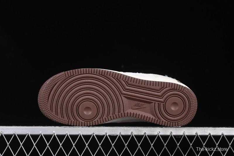 Nike Air Force 1 '07 Low Bape Camouflage Swoosh Beige Casual Sneakers - DF0188-030