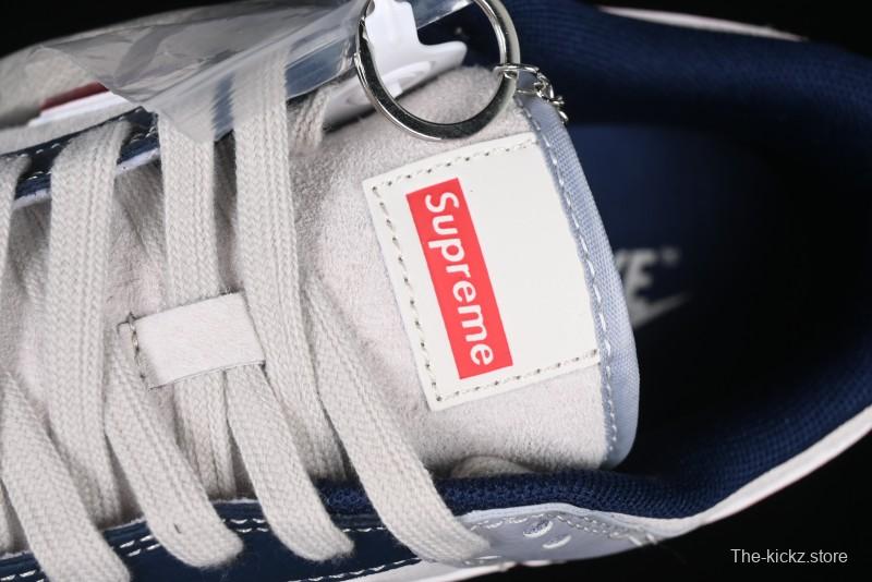 Nike SB Dunk Low Supreme Collaboration Anniversary Custom Low-Top Casual Sneakers - DM6868-045