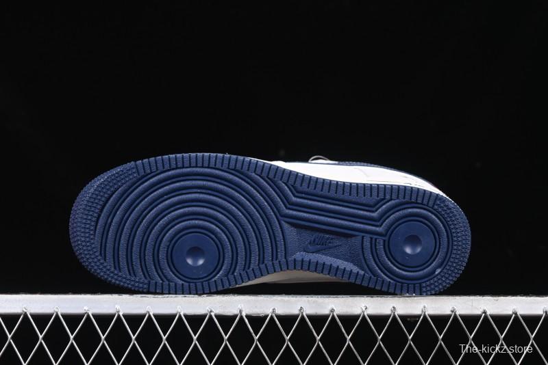 Nike Air Force 1 '07 Low Year of the Snake Limited Edition Grey Blue Red Pig Leather Low-Top Casual Sneakers - XZ2025-666