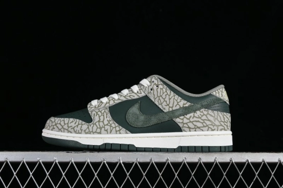 Nike Dunk Low Urban Landscape 2.0 Cracked Suede SB Low-Top Casual Sneakers - HF4878-053