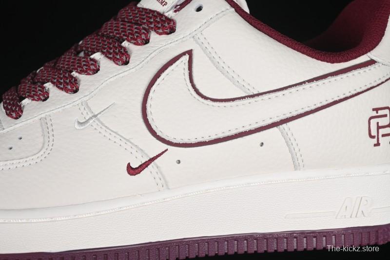 Nike Reigning Champ Air Force 1 '07 Low Casual Sneakers with 3M Reflective Details and Full-Length Air Cushion - RC2369-175