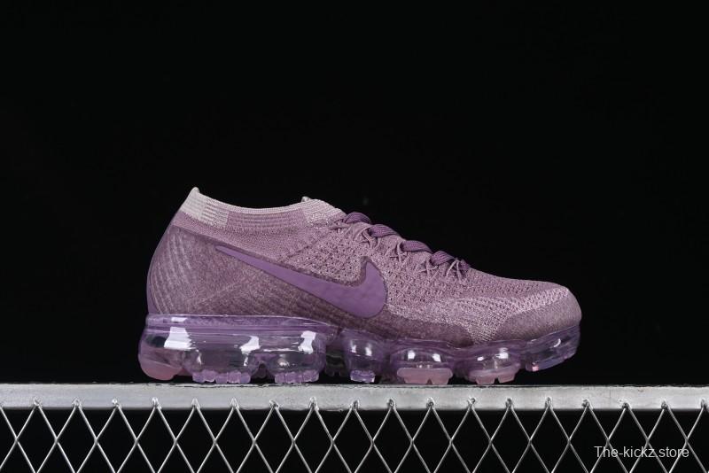Nike Vapormax Flyknit Breathable Casual Running Shoes with Full-Length Air Cushion - 849557-500