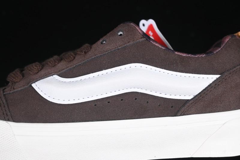 Vans Knu Skool Low Top Retro Casual Vulcanized Sneakers - VN000CS0DFN