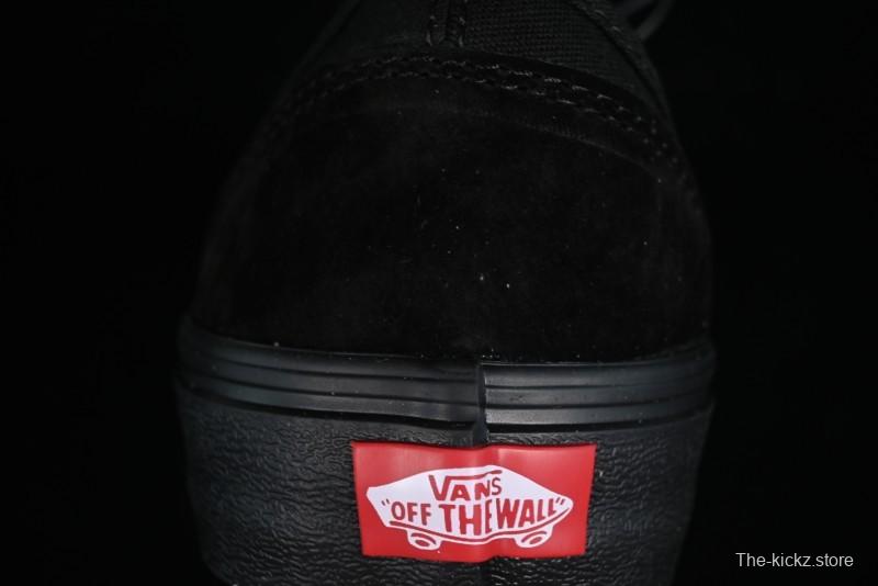 Vans Style 36 SF All Black Skate Shoes with Killer Whale Half-Toe Cap Design - VN0A3MVLB8C