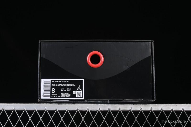 Nike Air Jordan 11 Retro High Navy Blue Basketball Shoes - CT8012-406